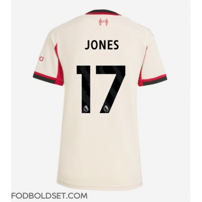 Liverpool Curtis Jones #17 Udebanetrøje Dame 2025-26 Kortærmet Liverpool Curtis Jones #17 Udebanetrøje Dame 2025-26 Kortærmet